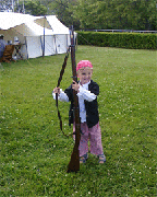 Nathan's uncle let him hold the gun